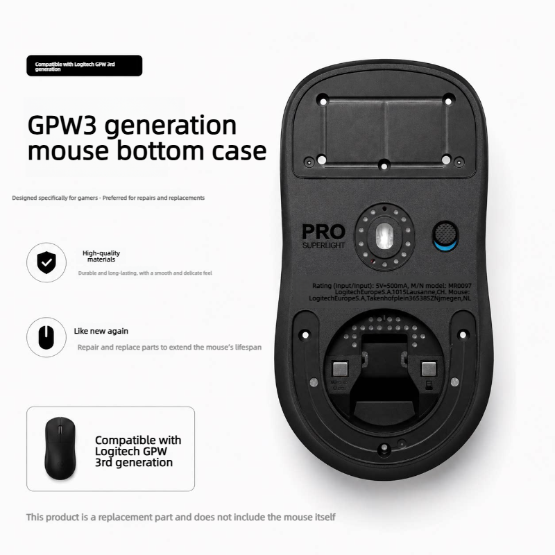 เคสส่วนล่างสำหรับเมาส์ Logitec - Logitech Mouse G Pro X Superlight บทวิจารณ์และราคา